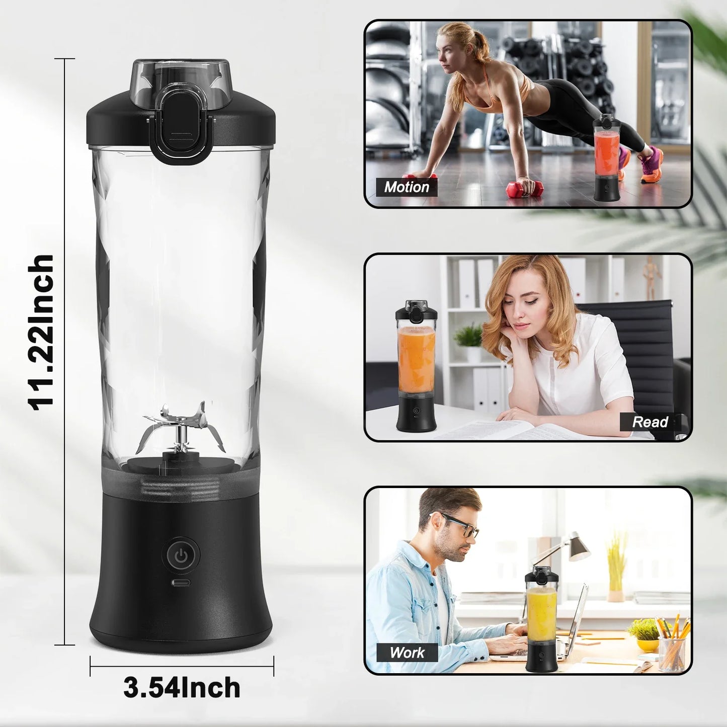 BlendSmartly A9 Portable Blender 600ML