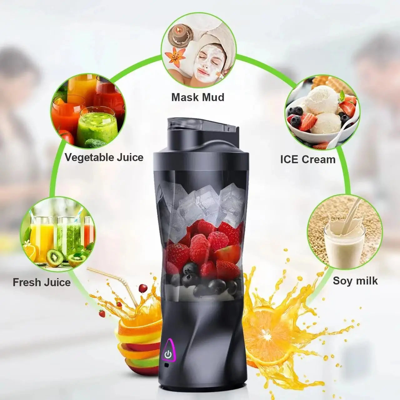 BlendSmartly X7 PowerBlend Portable Juicer 700ML